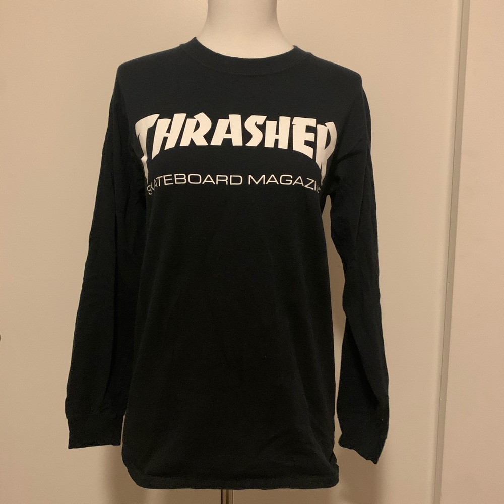 Thrasher Skateboard Magazine long sleeve shirt, S